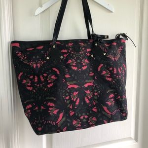 Alexander McQueen Canvas & Leather Shopper